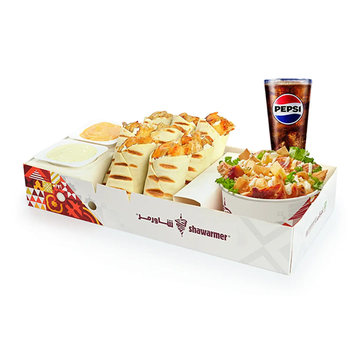 Shawarmer open kitchen concept